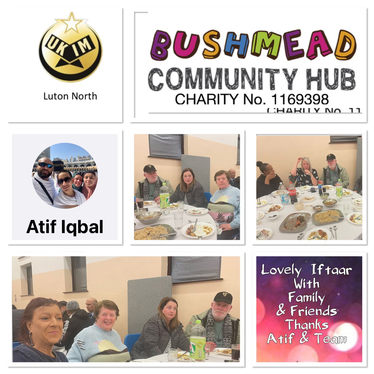Dr Joan Bailey MBE FRSA DL 🇻🇨 (@jdbailey19) on Twitter photo Good to attend the Community Unity Iftaar <a href="/Bushmead_Hub/">Bushmead Hub</a>. Lovely evening with friends of all faiths and across all communities <a href="/SandraNiAodha/">Sandra Ni Aodha</a> #Ramadan #iftar Good to attend the Community Unity Iftaar <a href="/Bushmead_Hub/">Bushmead Hub</a>. Lovely evening with friends of all faiths and across all communities <a href="/SandraNiAodha/">Sandra Ni Aodha</a> #Ramadan #iftar