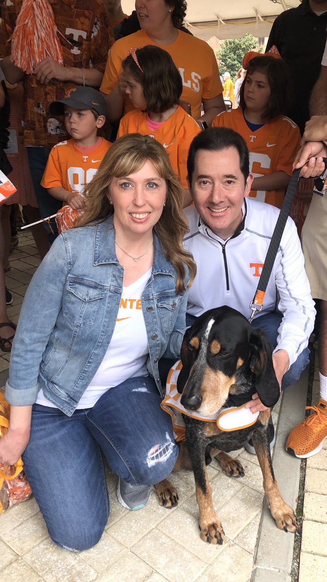 It’s Great to Be a Tennessee Vol because Smokey will always be with you every step of the way!  Welcome to the Volunteer Family, #NewVols. @ut_admissions @tennalum @utknoxville #NewVolDay