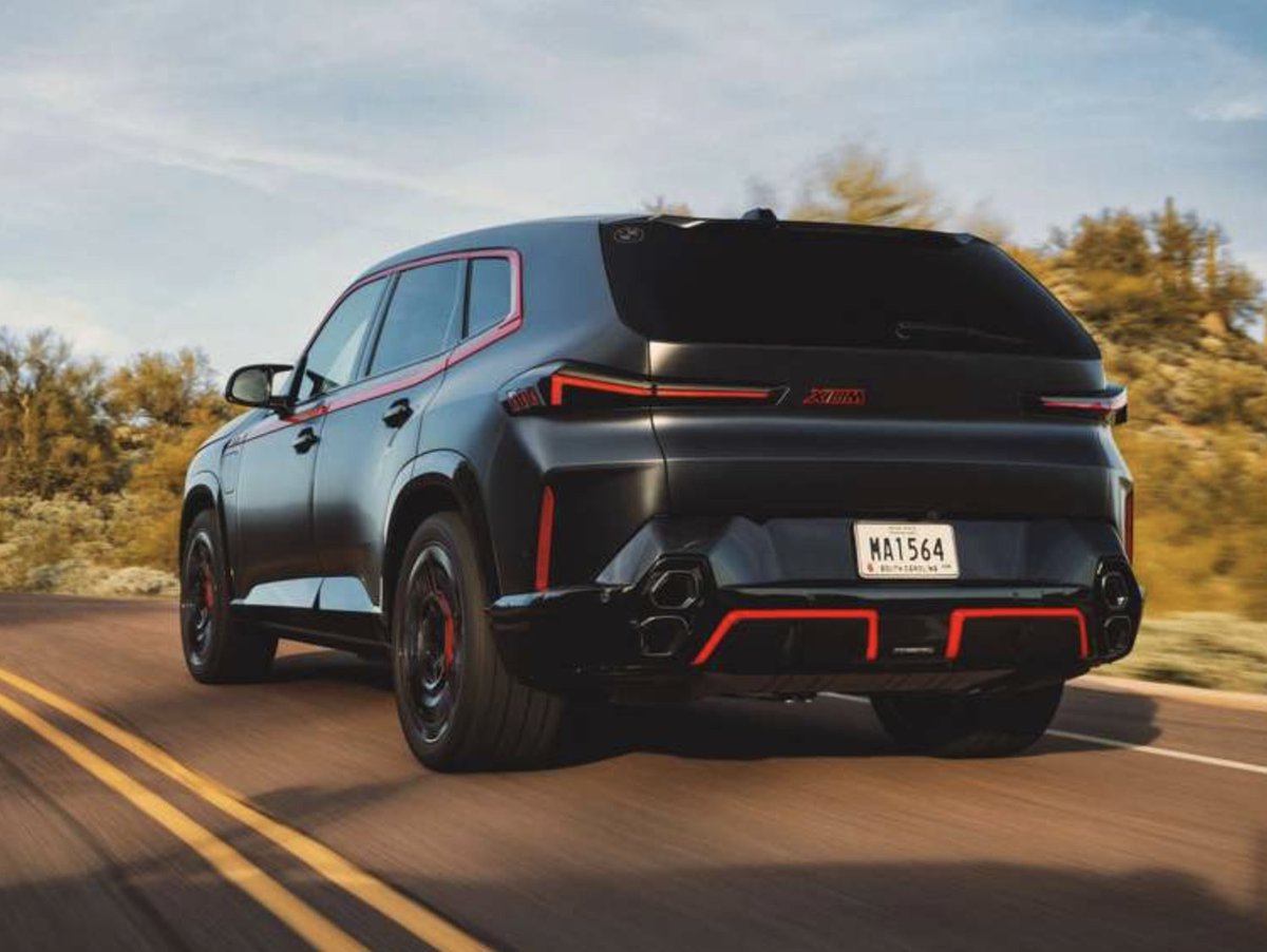 edmunds's tweet photo. On this month's @CarCastShow, we talk about everything we saw at this year's New York Auto Show, and why the BMW XM might actually be worse than it looks. Listen 👉 https://t.co/1pKsQ9G50N https://t.co/NY0vQdWPmU