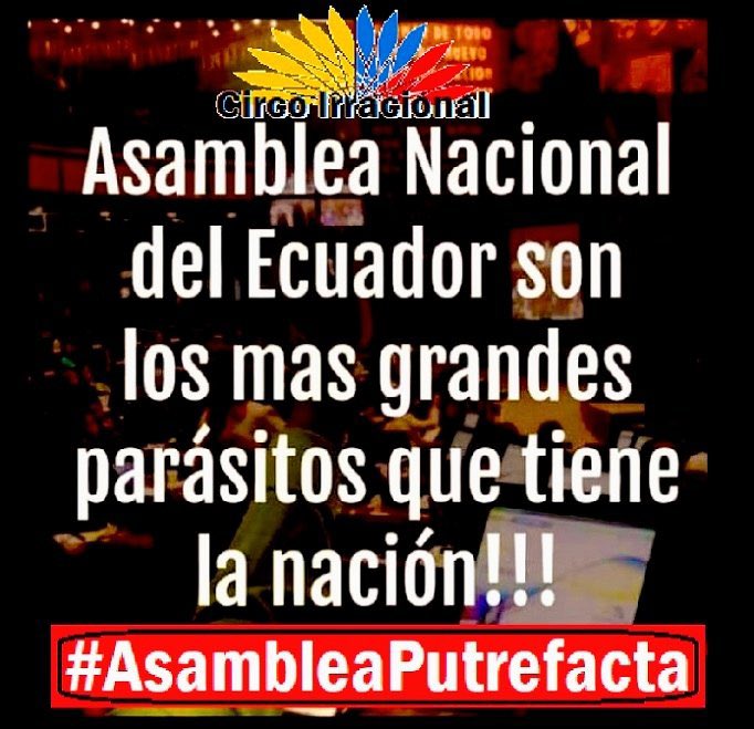 13_libertarian's tweet photo. Son lo peor que tiene el país , vagos, corruptos, golpistas , una verdadera lacra social . 
#RevocatoriaAsamblea 
#AsambleaPutrefacta https://t.co/EaiMd3ZYTQ
