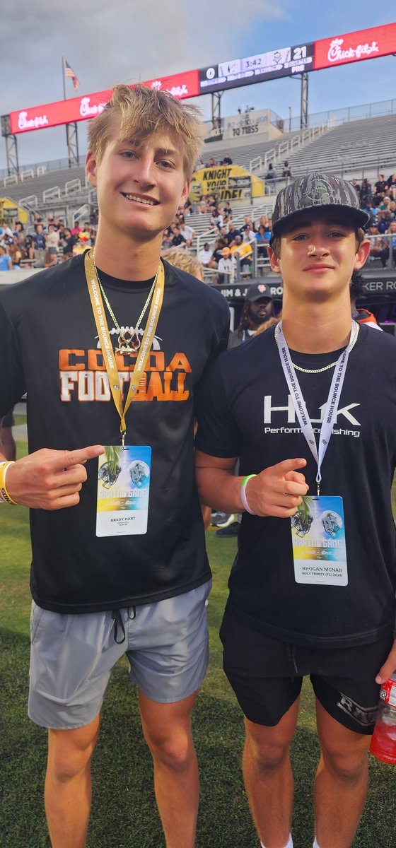 321 Recruits (@raefsu23) on Twitter photo Two of the best Florida QBs <a href="/CocoaFootball/">Cocoa Football</a> QB <a href="/BradyHartQB/">Brady Hart</a> and <a href="/HolyTrinityFTBL/">Holy Trinity Football</a> QB <a href="/BroganMcNab2026/">Brogan McNab 3 ⭐️ ATH</a> at UCF Spring Game. <a href="/CoachGusMalzahn/">Coach Gus Malzahn</a> <a href="/HurlieB/">Hurlie Brown</a> <a href="/Cocoa_Schneider/">Ryan Schneider</a> <a href="/BHoward_11/">Brandon Howard</a> #Flhsfb #UCFKnights #KnightNation Two of the best Florida QBs <a href="/CocoaFootball/">Cocoa Football</a> QB <a href="/BradyHartQB/">Brady Hart</a> and <a href="/HolyTrinityFTBL/">Holy Trinity Football</a> QB <a href="/BroganMcNab2026/">Brogan McNab 3 ⭐️ ATH</a> at UCF Spring Game. <a href="/CoachGusMalzahn/">Coach Gus Malzahn</a> <a href="/HurlieB/">Hurlie Brown</a> <a href="/Cocoa_Schneider/">Ryan Schneider</a> <a href="/BHoward_11/">Brandon Howard</a> #Flhsfb #UCFKnights #KnightNation