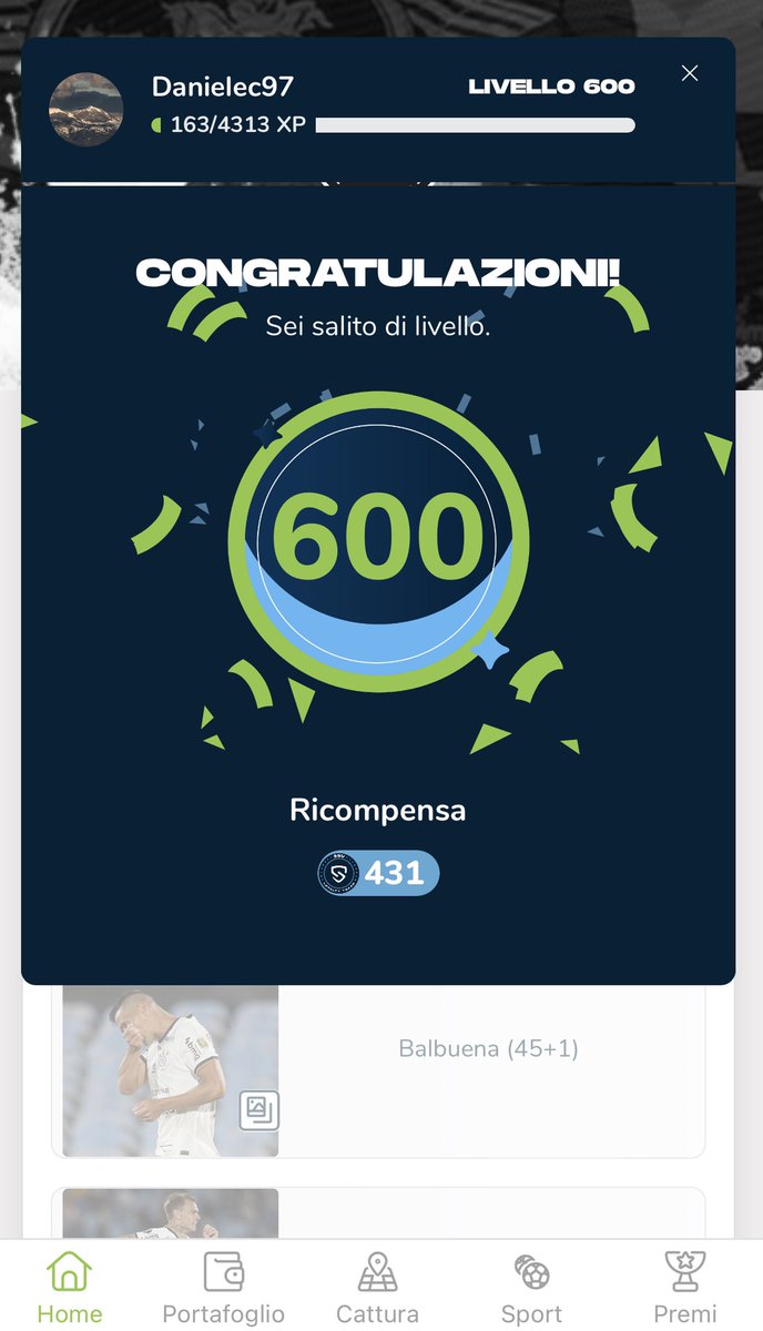capozzi_daniele's tweet photo. 600! @SociosItalia @socios @Chiliz @alex_dreyfus https://t.co/1MWyRaLbRp