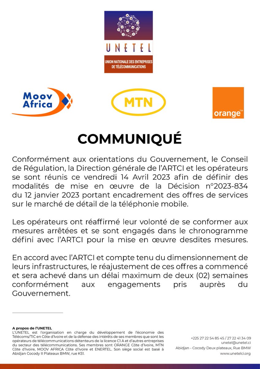 unetel_patronat's tweet photo. Communiqué : https://t.co/ytoHiK9qIf https://t.co/y03fC0YWQI