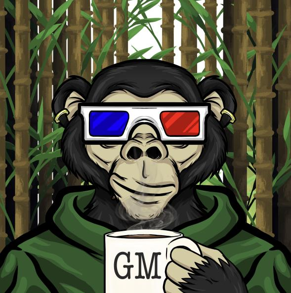 Gm ☕ Degen APES! Saturday is here, time to touch GRASS🌱  and why not also smoke GRASS.😉

We all need a break. ⏰

But wait a minute. You can't leave without saying GM. 😉