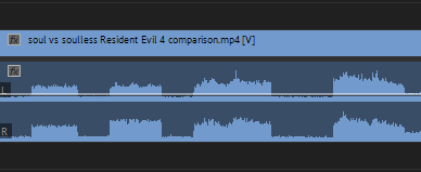 GmanLives's tweet photo. @MrboomerFPS He literally drops the audio levels for the remake footage to suit his argument. https://t.co/yUWcj7M1Yi
