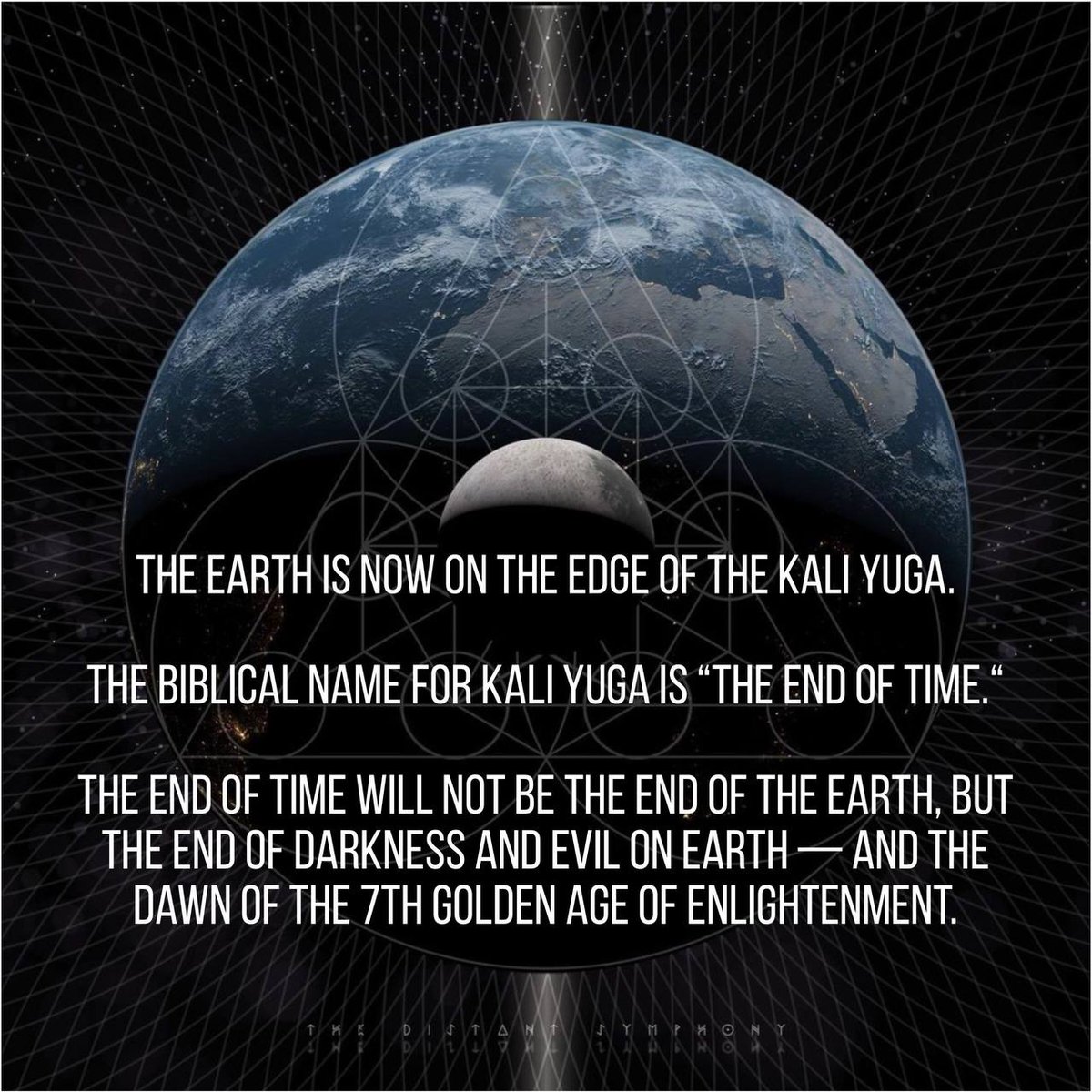 OVNIS_UFOs's tweet photo. ⚠️ La tierra está ahora en el borde de la era de KALI YUGA.
El nombre bíblico para #KALIYUGA es el fin de los tiempos.
El fin de los tiempos no será el fin de la tierra, sino
El #findelaoscuridad y el mal en la tierra y el
Amanecer de la 7 ª #edaddorada de la #iluminación. https://t.co/BzmH3S74Zj
