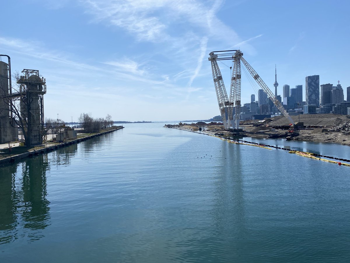 An inspiring end to the week seeing the Don Mouth Naturalization and Port Lands Flood Protection project taking shape on the ground with the <a href="/natural_assets/">Natural Assets Initiative</a> board.