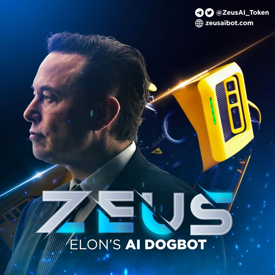featuredtrader's tweet photo. @NINIHILLS_ Hey there! Have you heard of #ZeusAI? It's not just Elon Musk's robot dog, but also a groundbreaking blockchain initiative for decentralized finance with AI-driven insights. @ZeusAI_Token https://t.co/H7C0md4pT1