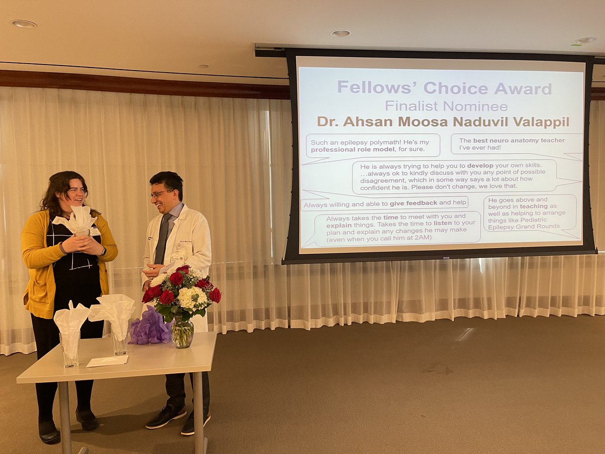 Ahsan Moosa Naduvil, MD 🧠⚡️ (@amoosamd) on Twitter photo Honored to have been nominated by fellows for Fellows Choice award. 😊 Congratulations to <a href="/DileepNairMD/">Dileep Nair</a> the winner 🏆. 👏👏👏 Thankful for the opportunity to teach at <a href="/ClevelandClinic/">Cleveland Clinic</a> epilepsy center 🙏<a href="/imadmnajm/">Imad Najm</a> <a href="/drjesfes/">Jessica Fesler MD, MEd</a> Honored to have been nominated by fellows for Fellows Choice award. 😊 Congratulations to <a href="/DileepNairMD/">Dileep Nair</a> the winner 🏆. 👏👏👏 Thankful for the opportunity to teach at <a href="/ClevelandClinic/">Cleveland Clinic</a> epilepsy center 🙏<a href="/imadmnajm/">Imad Najm</a> <a href="/drjesfes/">Jessica Fesler MD, MEd</a>