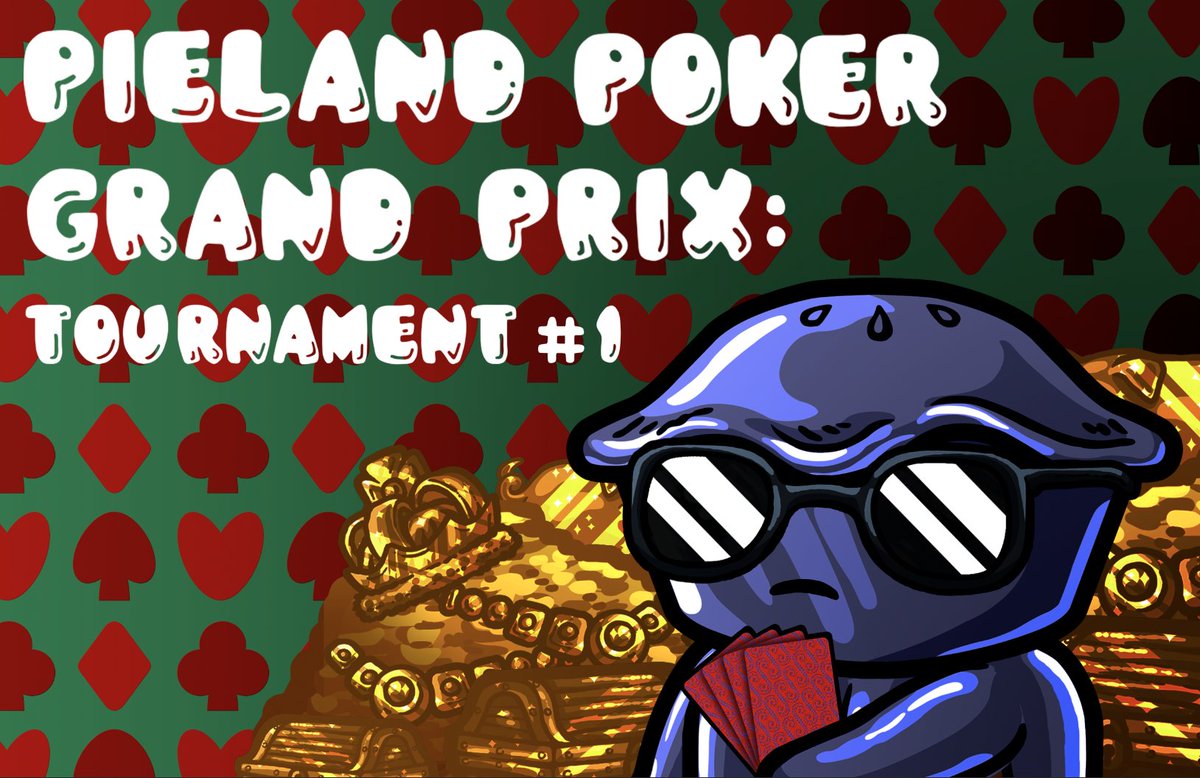 PielandWorld's tweet image. Happie #FridayPieDay Piemily 🥧

Registration details for the first event in our Poker Grand Prix are posted in veripied-news in Discord 😎

Register ASAP! The tournament is limited to 100 players ♠️