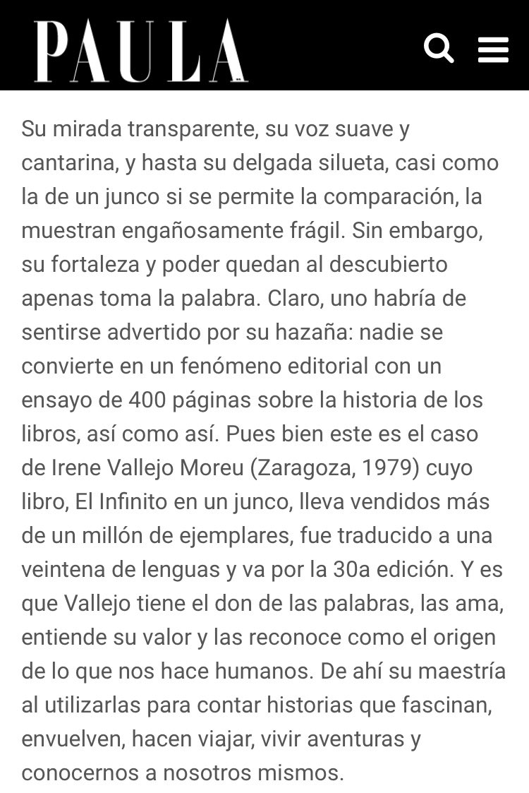 Hablé con la revista Paula, con motivo -sí, por fin se confirma- de mi viaje a Uruguay este próximo mes de mayo. Impaciente por regresar a un país que tanto significa para la literatura, para mi memoria lectora. 

👉 paula.com.uy/#/marzo-2023/l…
<a href="/RevistaPAULA/">Revista PAULA Uy</a> #Uruguay
📷 James Rajotte