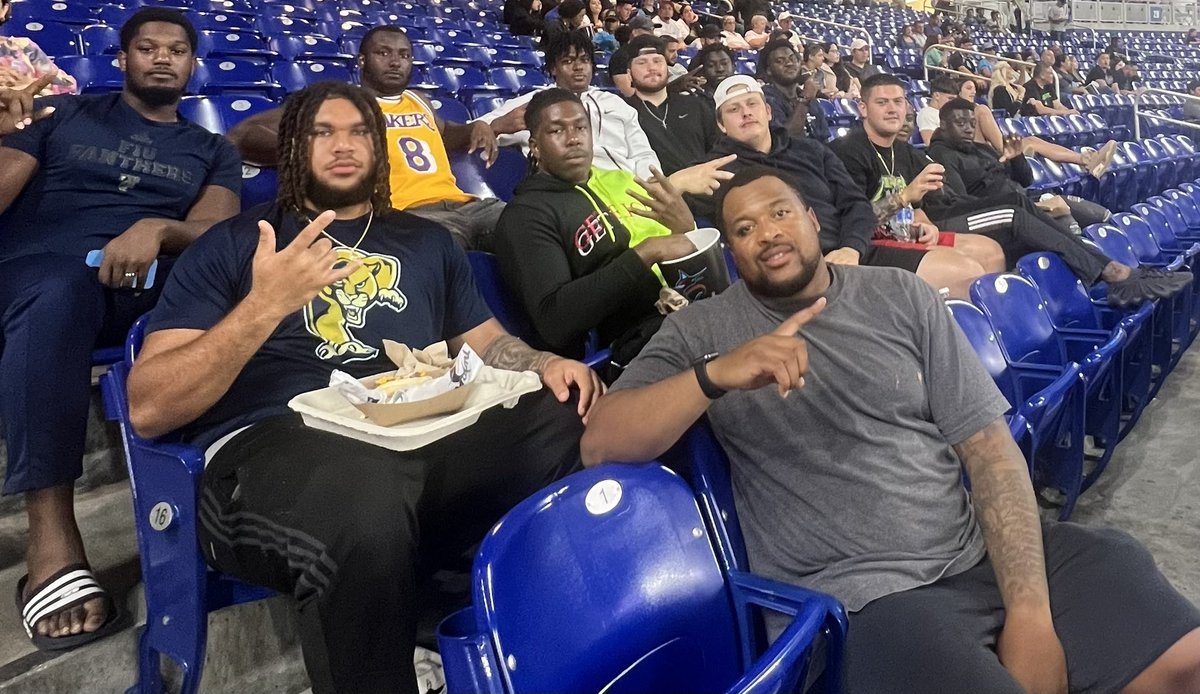 At the Marlins Game with My Dawgs #Elevate #DRV #CABO