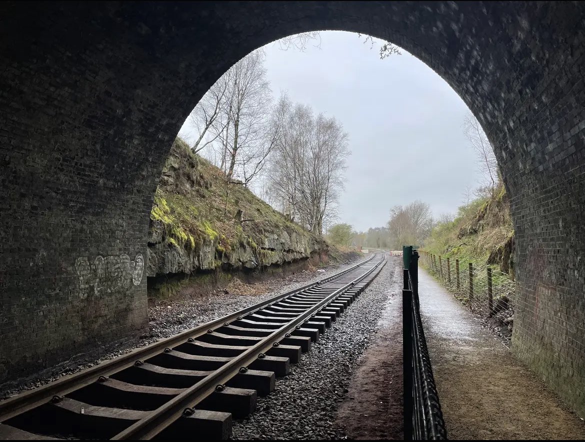 Regenerate_SOT's tweet photo. 🚂 are coming back to Leek! A little bit closer!…and a proper path for people to use too

Now let’s get Endon reconnected! 

And then back to the mainline

This is real levelling up… https://t.co/dY5RcwHjnk