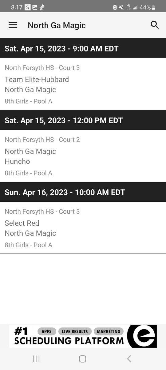 GAME SCHEDULE UP for this weekend! #Classof2027 #thinkpinkclassic #travelbasketball