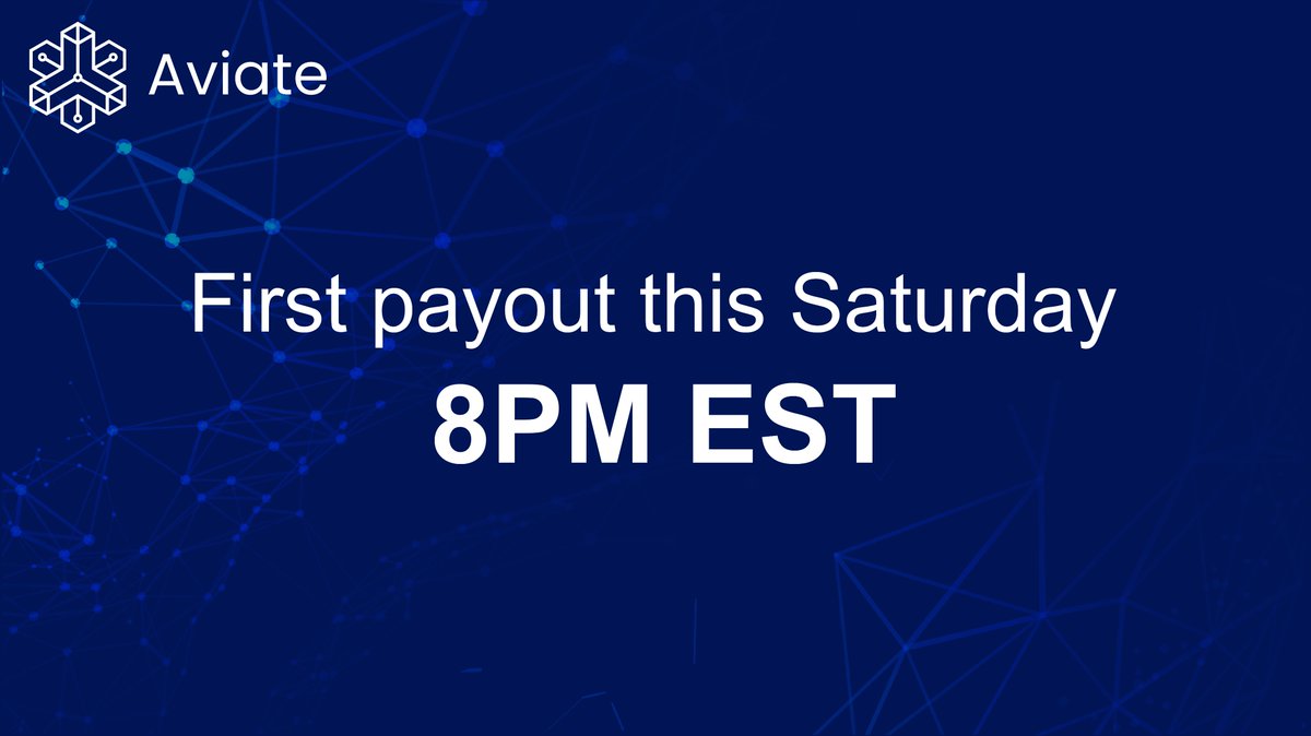 Aviate Protocol tweet media