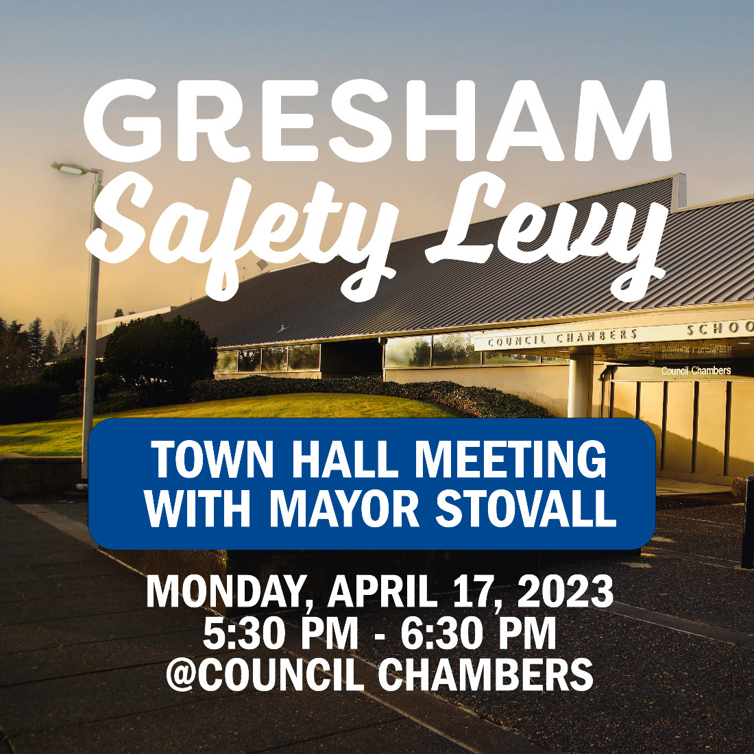 CityofGresham on Twitter "Questions about the Gresham Safety Levy