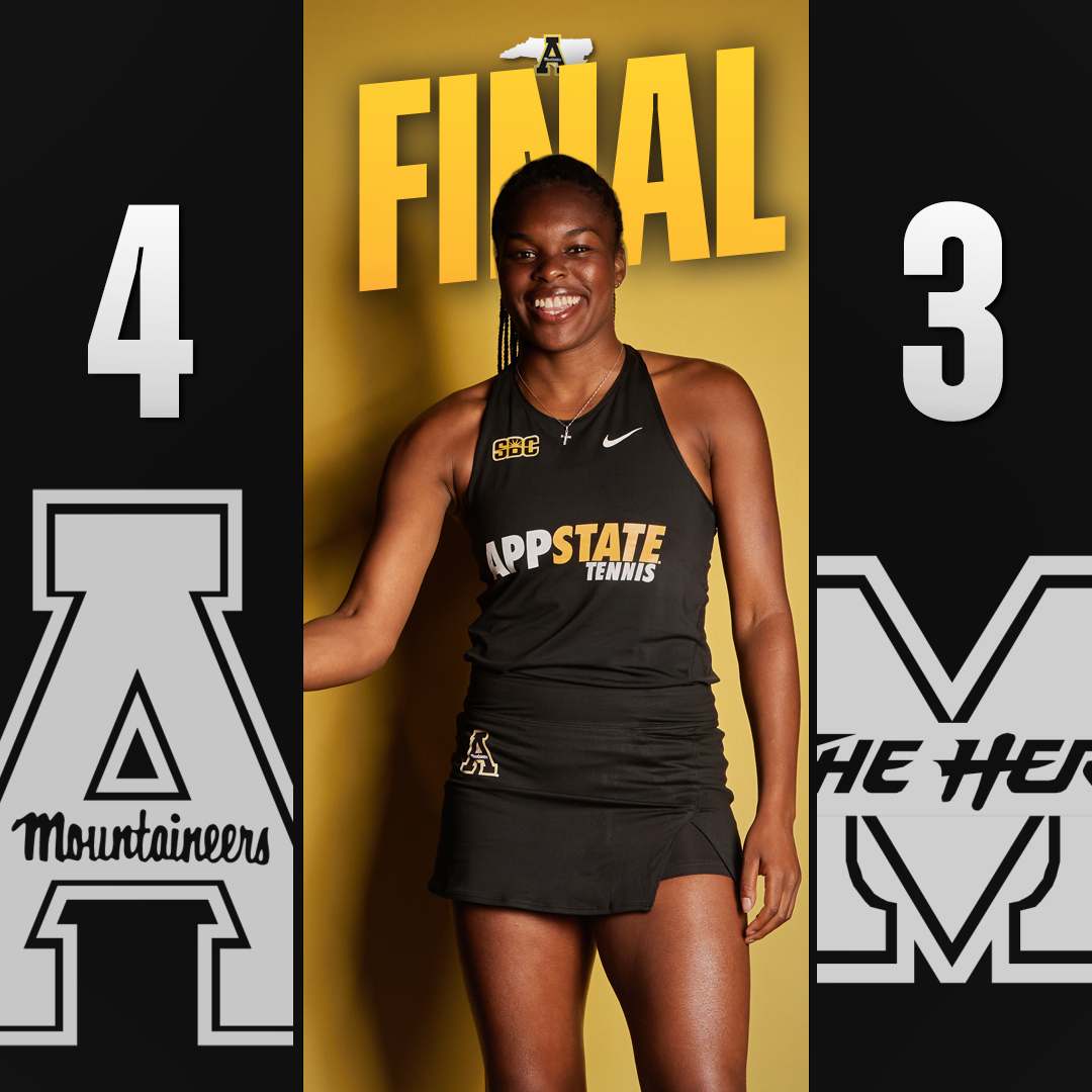 WHAT. A. MATCH!

Savannah Dada-Mascoll comes through in the deciding set to send the Mountaineers to a big win in a top-four Sun Belt showdown against Marshall!

#OneWay