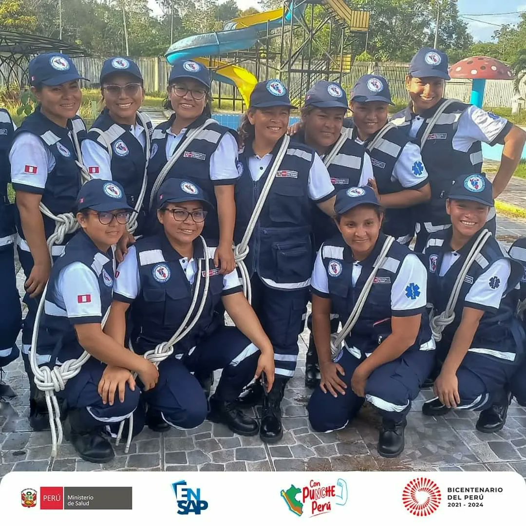 ensap_peru's tweet photo. 🎯Desde Loreto, la ENSAP en trabajo conjunto con la Geresa de Loreto y la Digerd, finalizan con éxito el curso de Formación de Brigadistas para la Intervención Inicial en Emergencias.👏🦺⛑
@digerd_minsa @GeresaLoreto
#MINSA #ENSAP #DIGERD https://t.co/h5xWMpkKgQ