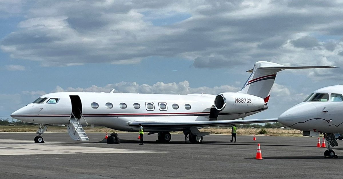 Guanacaste_LIR's tweet photo. Great news 🥳 The legendary @GulfstreamAero G650ER landed this afternoon in @Guanacaste_LIR from @Haneda_official Japan! 🛬🇯🇵🇨🇷 https://t.co/cUdubl1p0W