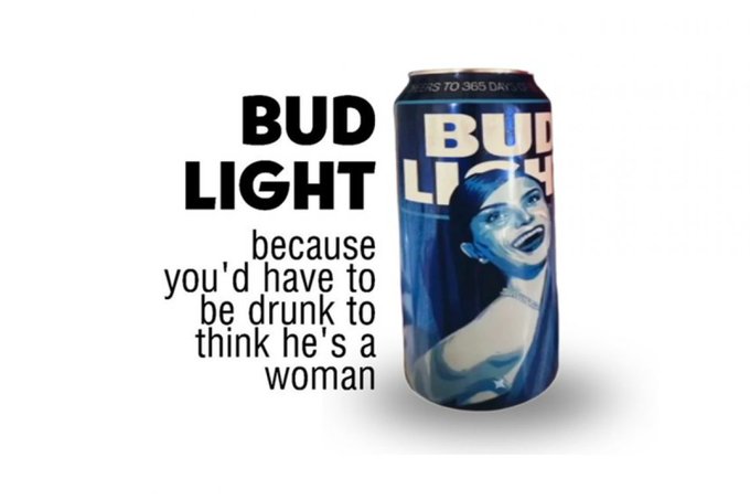 Fweedom5's tweet photo. @JamesOKeefeIII @budlight https://t.co/4qC3h3nDEI