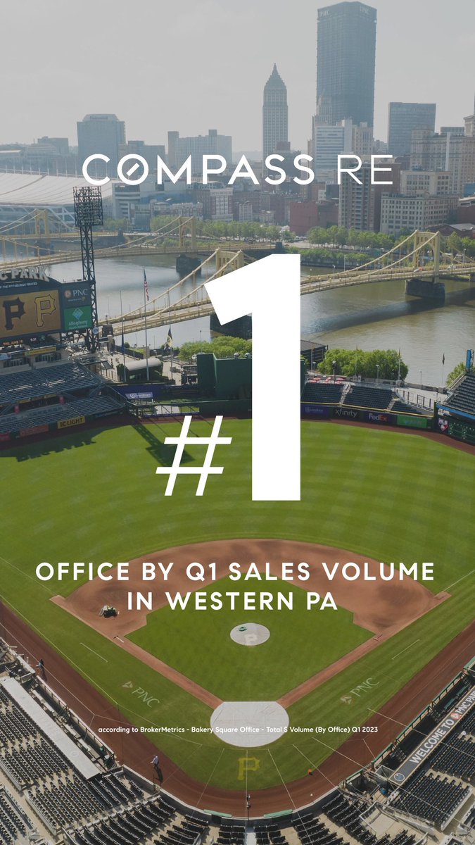 Tim_Gyves's tweet image. 2023 is already off to a great start for @Compass Greater Pittsburgh  - so proud to be a part of this #EastEnd office team and our tremendous Q1 results. Spring market is in full swing. #agentsofcompass #pittsburghrealestate