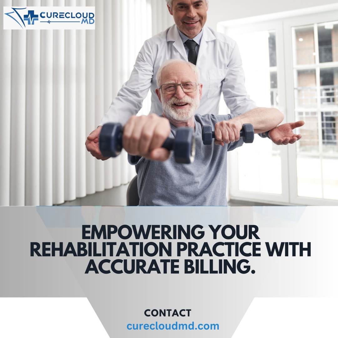 curecloudmd's tweet photo. https://t.co/TF80BZYTO3
CureCloudMD provides medical billing for rehabilitative services for both therapists in private practice and rehabilitation agencies all across the US.
#healthcare #curecloudmd #rehabilitation #urgentcare #psychiatry #speechtherapy #therapist https://t.co/HdPbsQWHFz