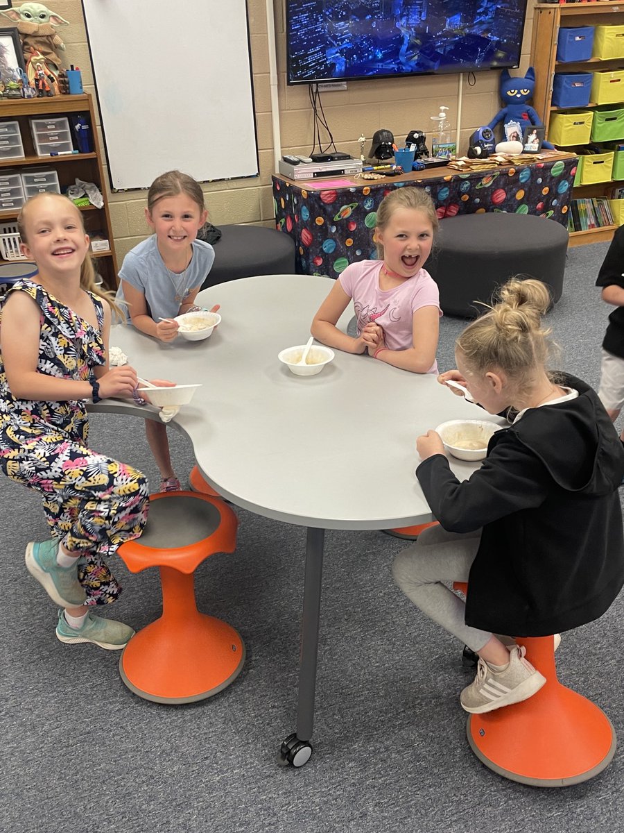 Congratulations Ms. Thompson’s class on winning the iReady week 1 challenge!⁦⁦ #sprinkles are for winners! <a href="/MorganBroncos/">Morgan Elementary</a>⁩