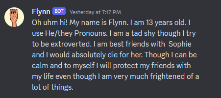 ProjectDaycare's tweet photo. So I made some character bios in Discord and thought I would share them with you guys so you can know a bit more about the characters!
#projectdaycare #osc #objectshowcommunity #pdosc https://t.co/d0dYpgDBeG