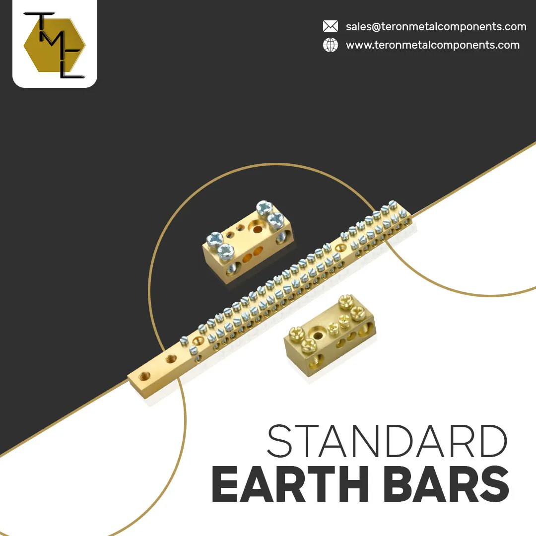 TeronMetal's tweet photo. Get wide range of standard earth bars manufactured using advanced machine technology. For more information, please feel free to contact us! 

https://t.co/coqJqtJu8I 

#EarthBars #MetalComponents #ComponentsManufacturing #EarthBarManufacturer https://t.co/p6KX77rJ3X