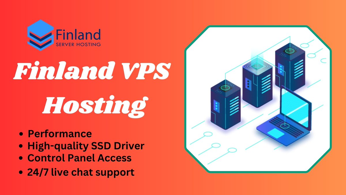FinlandServer's tweet photo. Finland VPS Hosting services from Finland Server Hosting are cost-effective and stable. And we assist you in improving business performance.
#finlandvps #finlandvpsserver #finlandvpshosting
Visit - https://t.co/BgmyfxBdc9 https://t.co/ghh842c8PX