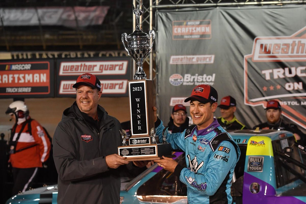 ICYMI: #NASCAR superstar Joey Logano won the Truck Series race a week  ago at Bristol Motor Speedway:

https://t.co/zUXgnyniww https://t.co/Z6JMC1r1H2