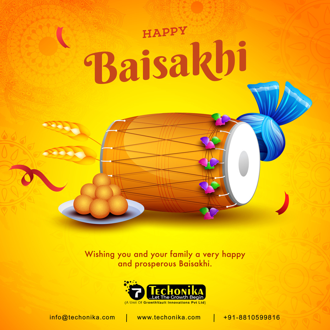 𝐇𝐚𝐩𝐩𝐲 𝐁𝐚𝐢𝐬𝐚𝐤𝐡𝐢! May this joyous festival bring happiness and prosperity to your life.
.
#HappyBaisakhi #BaisakhiCelebrations #HarvestFestival #JoyfulMoments #BaisakhiVibes #FestiveFeels #BaisakhiGreetings #WaheguruBlessings #ProsperityAndHappiness