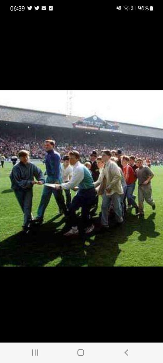 My friends and i we did everything we could on that day. Most of us in awful pain from our injuries 💔 #97 #NeverForgotten #YNWA