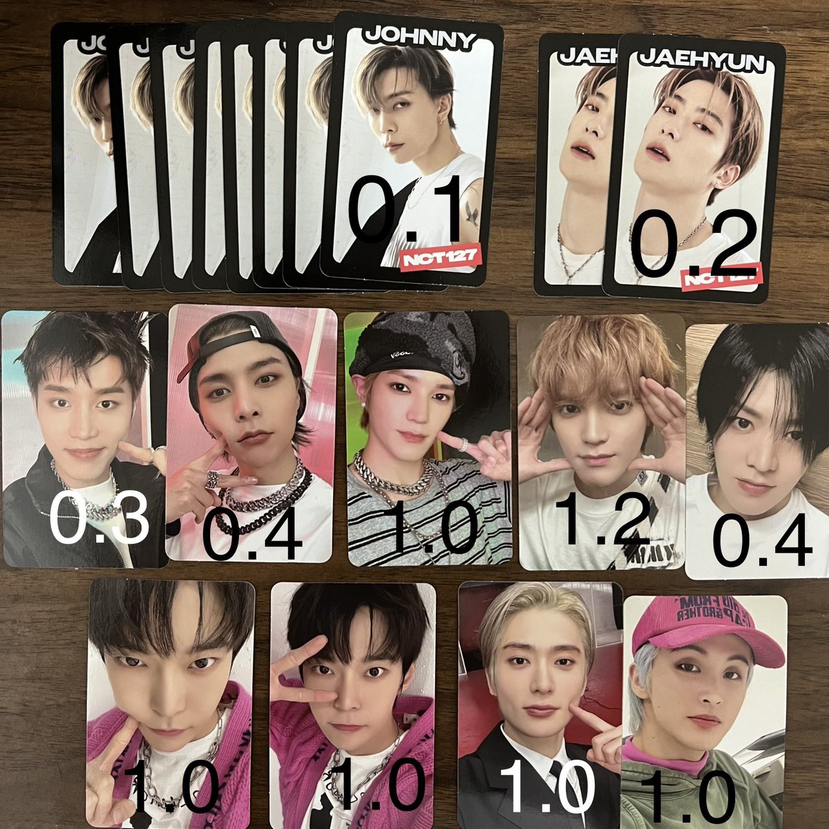 gx_963's tweet photo. 에이요 트레카 A B 양도

준등기(+0.18)

nct 엔시티 127 태일 쟈니 태용 유타 도영 재현 정우 마크 해찬 ay-yo 랜덤 pc sell md 광야 https://t.co/vBzv7xsxfE