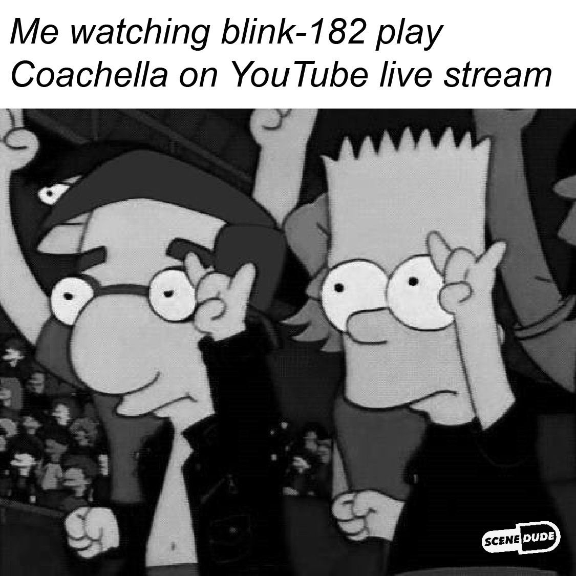 What a blink-182 show at Coachella 🤟🏼