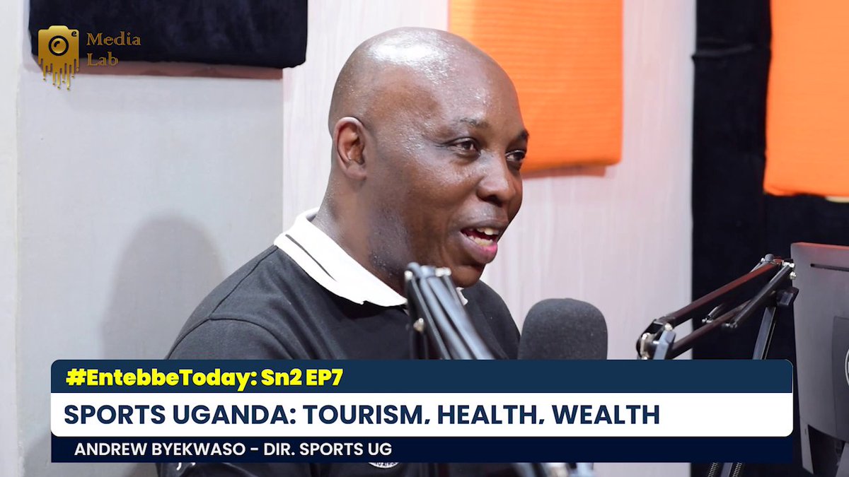 MediaLabEntebbe's tweet photo. ๐จ STREAMING NOW: #EntebbeToday ๐จ
Host, @KamanaIvan and a panel of experienced sports stakeholders discuss the importance of boosting the Ugandan economy through sport.
๐ด Stream: https://t.co/oX8JS240WI
#MediaLabEntebbe #NowShowing #LiveStream #SportsUganda https://t.co/yE2lIbqDO2
