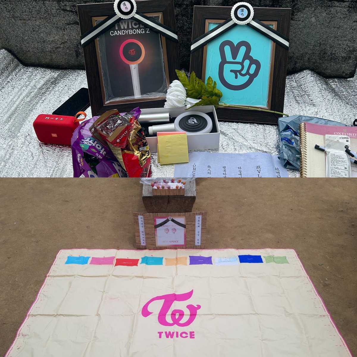 TWICEVU_'s tweet photo. candybong z and vlive funeral has been held 😅

TWICE 5thWorldTour KickOff
#TWICE_5TH_WORLD_TOUR
#READYTOBEinSEOUL_D1
@JYPETWICE https://t.co/6LndGrPkBe