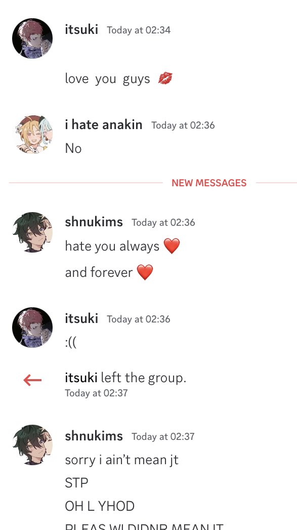 we’re just like bowser peach and luigi