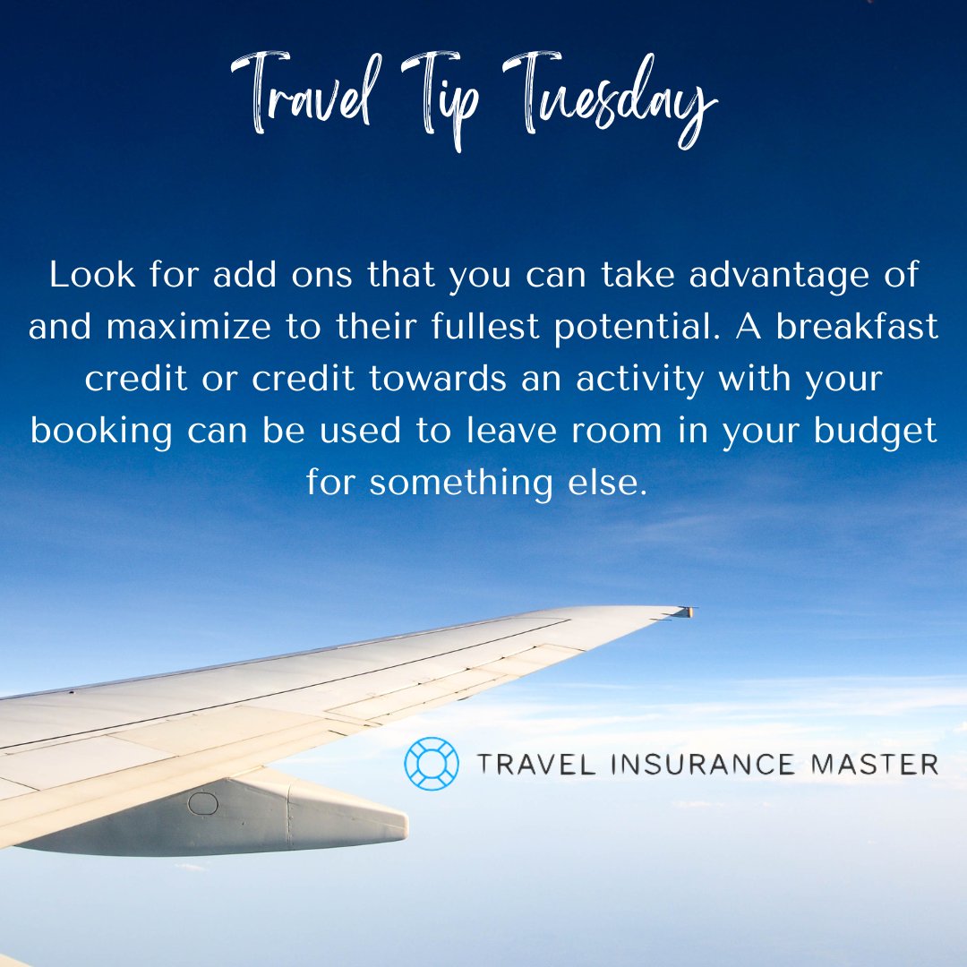 Travel Tip Tuesday: Maximize add ons and don't forget to protect your trip at travelinsurancemaster.com

#travelinfluencer #travelcontentcreator #travelyoutube #travelagent #independenttravelagent #exploreoften #solotravel #grouptravel #vacationgoals #solotrip #couplestrip #vacay