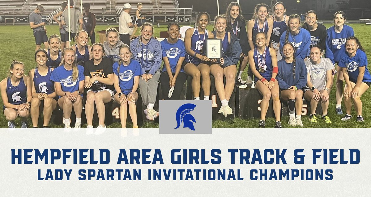 Congratulations to the Hempfield Area Girls Track & Field team for winning the Lady Spartan Invitational!