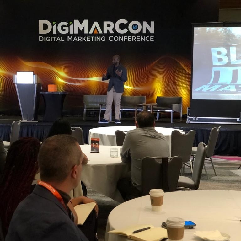 JuntaeDeLane's tweet image. It&apos;s always a pleasure speaking in my own backyard. I had a chance to showcase some of the awesome things we are doing at @digitaldelane and meet some pretty cool people too.

#digimarcon #digitalmarketing
