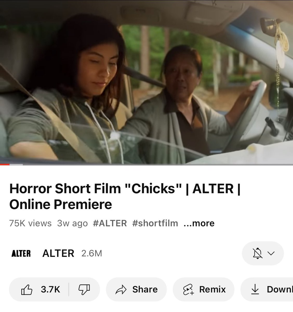 nikoledactor's tweet photo. 75K views at 3 Weeks . So grateful so happy for all of you who have supported us thus far 🐣yay @chicks_movie https://t.co/J2cxqiDlO9