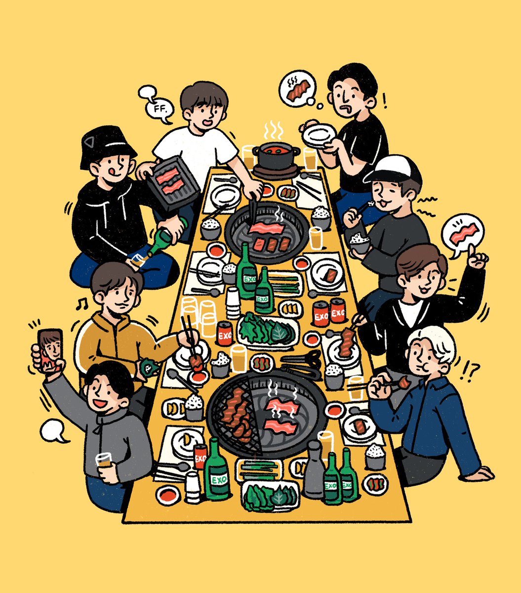 EXO is home 💛
#EXO #엑소