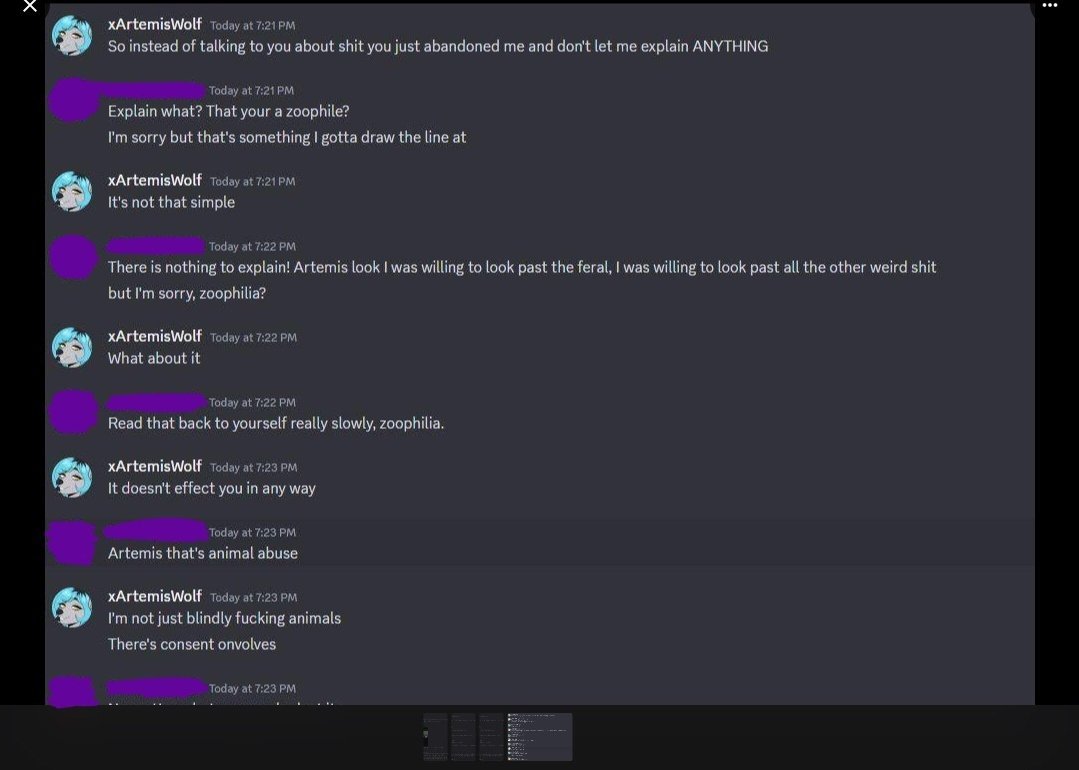 DavidStabbins's tweet photo. @KanineKalypso @PrometheusPrim3 Hey you're the one who tried to justify animal sex. Claiming that they could consent. https://t.co/eEgqL027tK