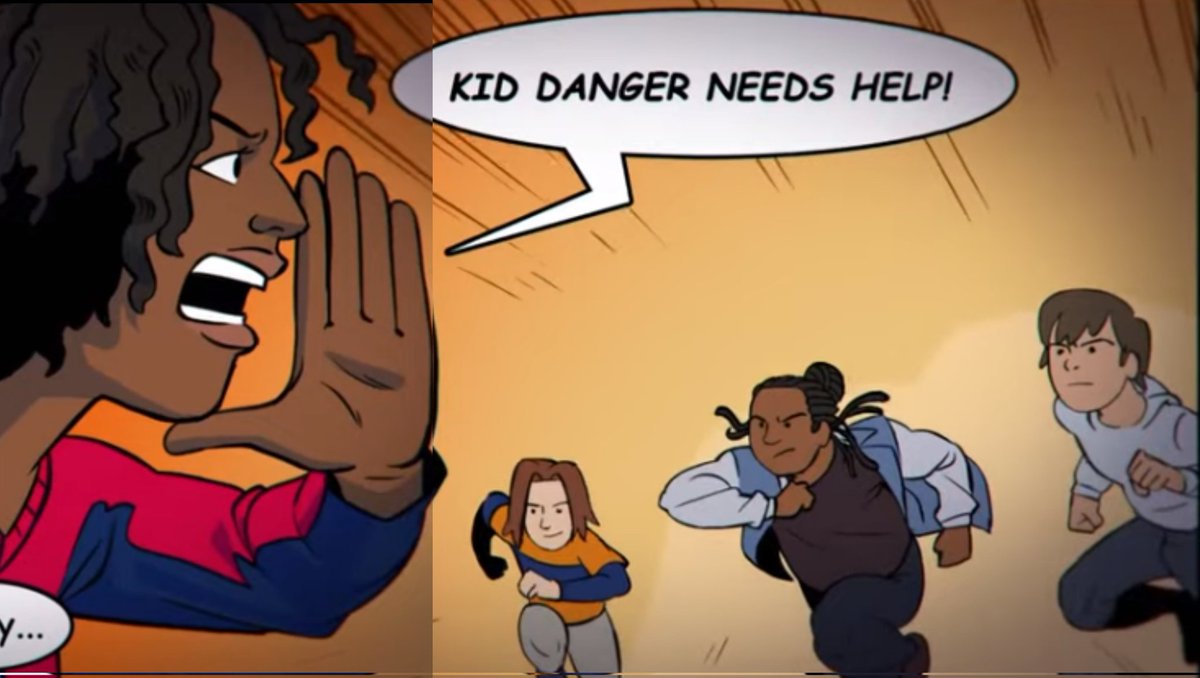 brainstworm's tweet image. DANGER FORCE COMIC DANGER FORCE COMIC !!!