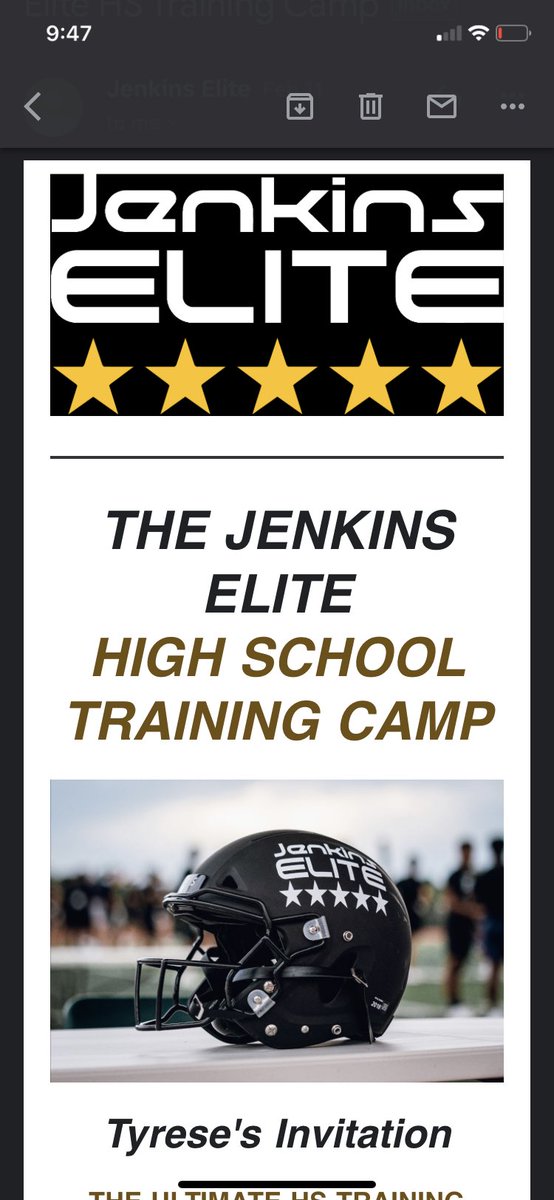 Tyrese Wofford (@tyresewofford) on Twitter photo Thank you for the invite to the Jenkins Elite camp!! Super pumped!! <a href="/coach_kinder/">Coach Kinder</a> <a href="/tomlangworthy/">Tom Langworthy</a> <a href="/r_joly/">Richie Joly</a> Thank you for the invite to the Jenkins Elite camp!! Super pumped!! <a href="/coach_kinder/">Coach Kinder</a> <a href="/tomlangworthy/">Tom Langworthy</a> <a href="/r_joly/">Richie Joly</a>