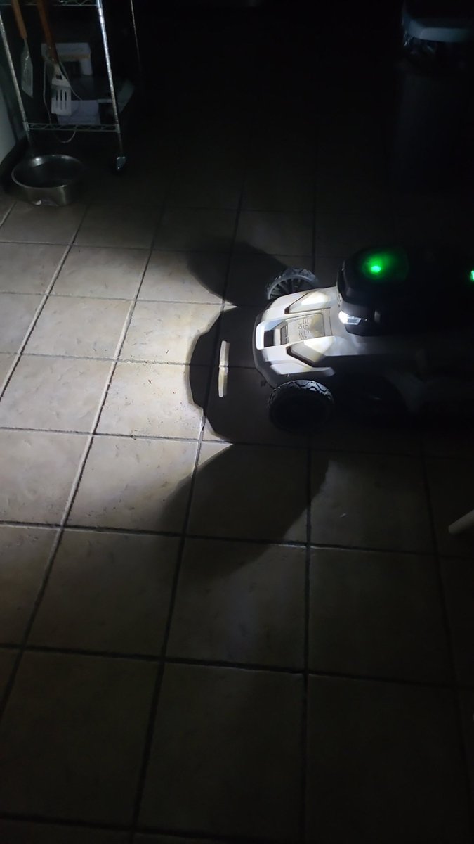 StaplesSean's tweet photo. My @EGOPowerPlus mower is not just good on my lawn, even helps during a power outage. https://t.co/Dm9A4gpXW7