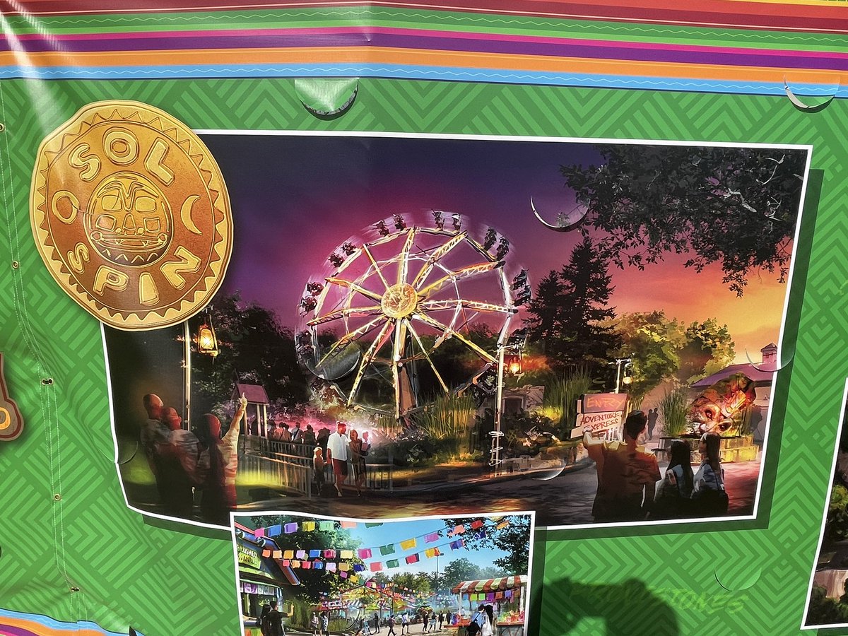 BuckeyeCoaster's tweet photo. #adventureport coming in Summer 2023 at @KingsIslandPR!
#Kingsisland #KI2023 #SolSpin #CargoLoco #AdventureExpress https://t.co/HB6YyyurtO