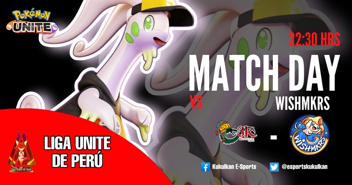 esportskukulkan's tweet photo. Tenemos acción en la j6 de la liga unite de Perú donde nuestra escuadra de latam sur luchará por la victoria
#PokemonUnite #eSports #UNITEesports #GoKukulkan 
@Enrique_MT116
@Alejand20174308
@mecha_ramone
@franquee94
@auner_98 https://t.co/miNCJH1tYv