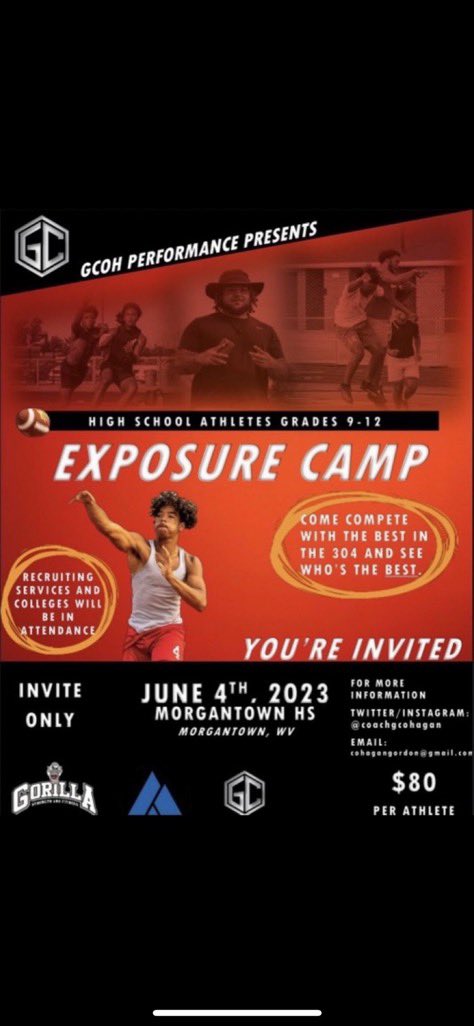 I am really thankful for this camp invite @coachgcohagan